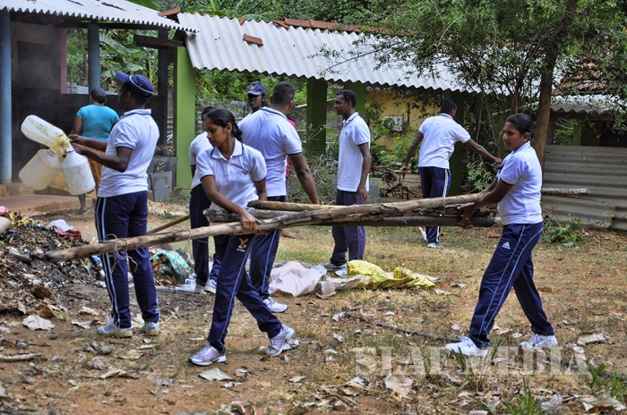 SLAF Diyatalawa Extended Assistance for Differently Able Elders and Children of Meth-Sevana Foundation Wellawaya