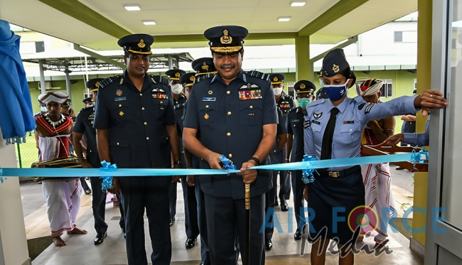 Largest Heavy Transport Hangar in the History of the SLAF Declared Open by the Commander