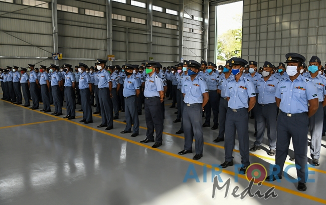 Largest Heavy Transport Hangar in the History of the SLAF Declared Open by the Commander
