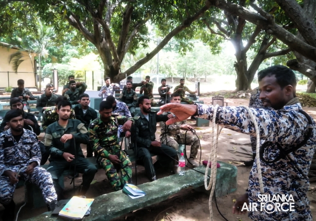 RSFTS SUCCESSFULLY CONDUCTS NO. 12 HELIBORNE OPERATION COURSE