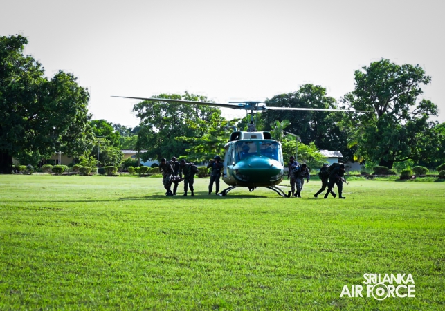 RSFTS SUCCESSFULLY CONDUCTS NO. 12 HELIBORNE OPERATION COURSE