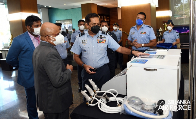 SLAF HANDS OVER TWO (02) HEATED HUMIDIFIED OXYGEN THERAPY UNITS