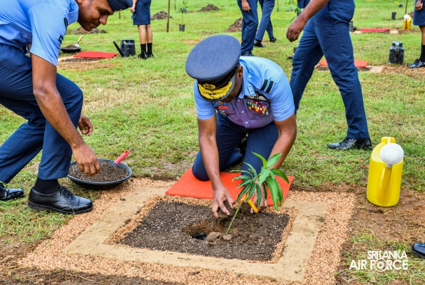 SLAF BASE HINGURAKGODA CELEBRATES 46th ANNIVERSARY