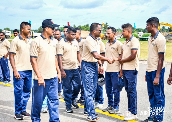 SLAF BASE HINGURAKGODA CELEBRATES 46th ANNIVERSARY