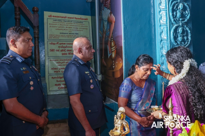 SLAF CONDUCTS ANNUAL HINDU RELIGIOUS CEREMONY