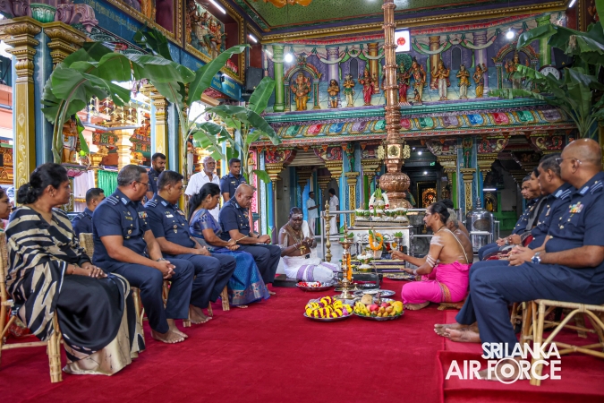 SLAF CONDUCTS ANNUAL HINDU RELIGIOUS CEREMONY