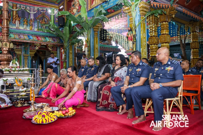 SLAF CONDUCTS ANNUAL HINDU RELIGIOUS CEREMONY