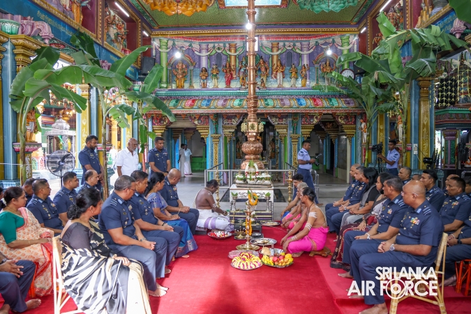 SLAF CONDUCTS ANNUAL HINDU RELIGIOUS CEREMONY