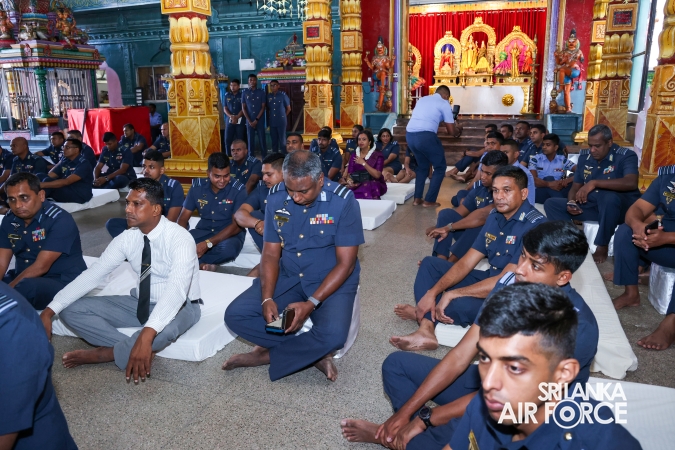 SLAF CONDUCTS ANNUAL HINDU RELIGIOUS CEREMONY