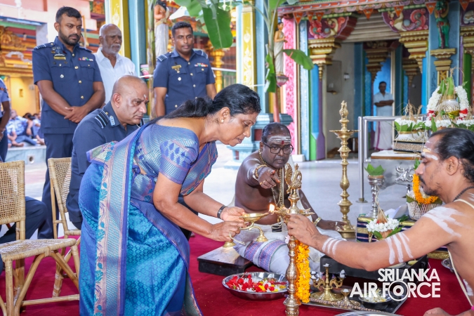 SLAF CONDUCTS ANNUAL HINDU RELIGIOUS CEREMONY