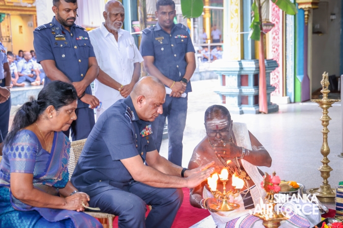 SLAF CONDUCTS ANNUAL HINDU RELIGIOUS CEREMONY