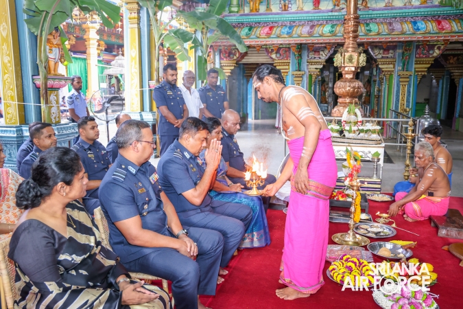 SLAF CONDUCTS ANNUAL HINDU RELIGIOUS CEREMONY