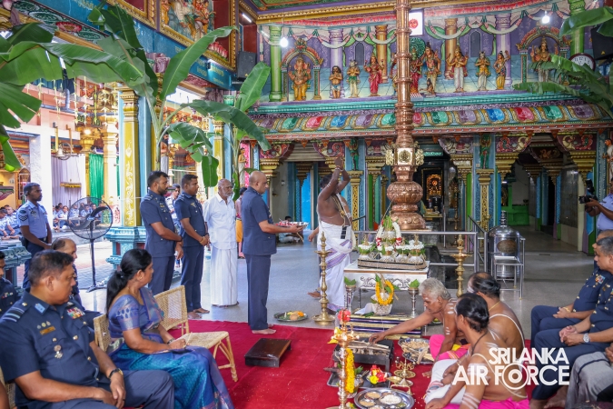SLAF CONDUCTS ANNUAL HINDU RELIGIOUS CEREMONY