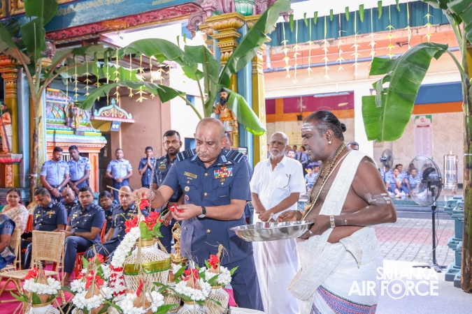 SLAF CONDUCTS ANNUAL HINDU RELIGIOUS CEREMONY