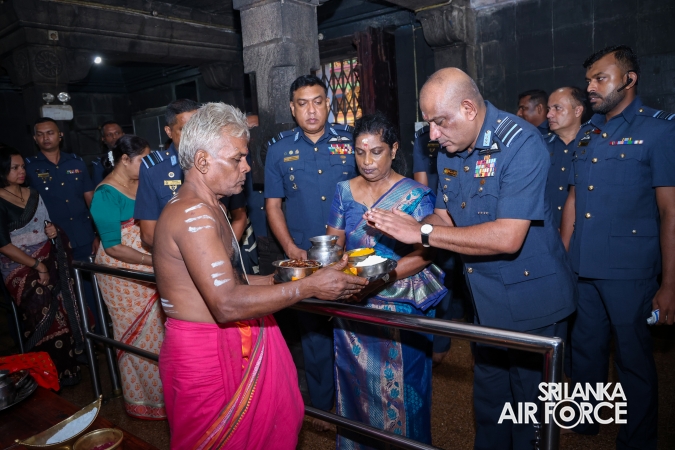 SLAF CONDUCTS ANNUAL HINDU RELIGIOUS CEREMONY