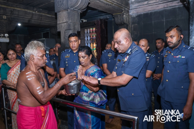 SLAF CONDUCTS ANNUAL HINDU RELIGIOUS CEREMONY
