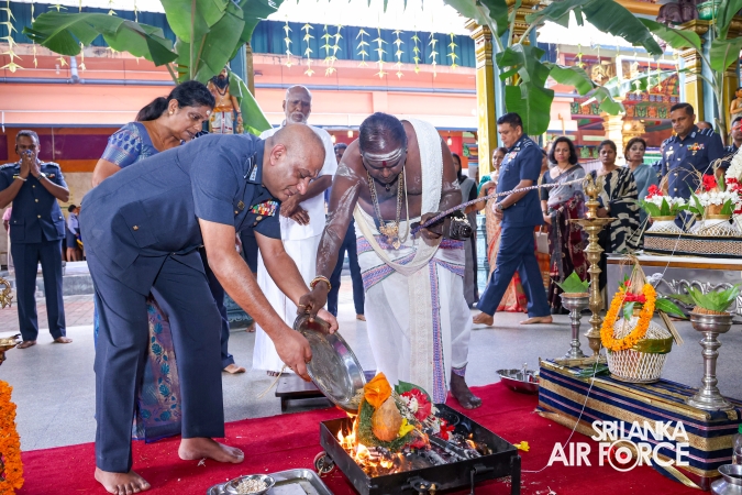 SLAF CONDUCTS ANNUAL HINDU RELIGIOUS CEREMONY