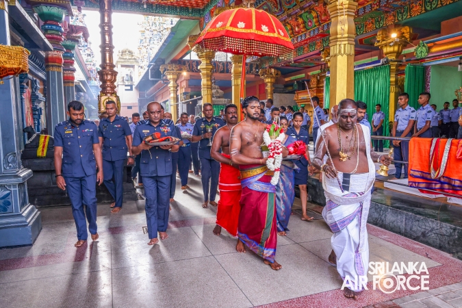 SLAF CONDUCTS ANNUAL HINDU RELIGIOUS CEREMONY