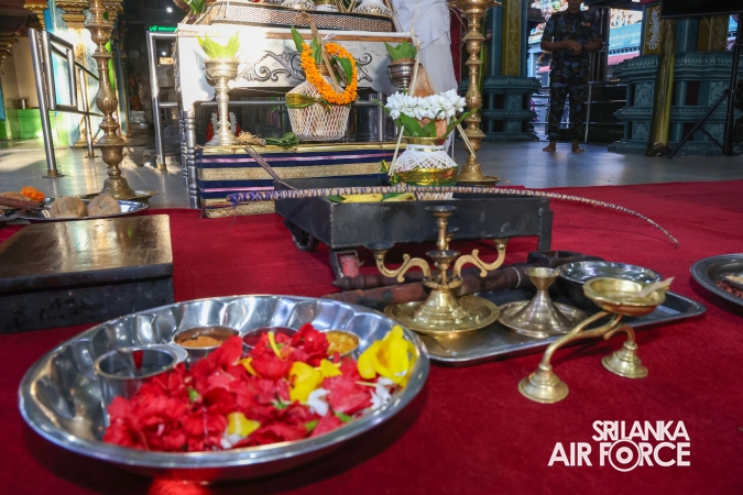 SLAF CONDUCTS ANNUAL HINDU RELIGIOUS CEREMONY