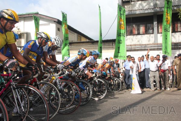 SLAF Emerged
Championship of the First Stage of the Tour De Hiru Cycle Race