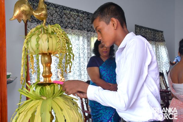 SLAF SEVA VANITHA UNIT CONDUCTS A HOUSE WARMING CEREMONY