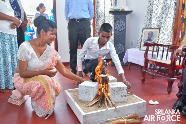 SLAF SEVA VANITHA UNIT CONDUCTS A HOUSE WARMING CEREMONY