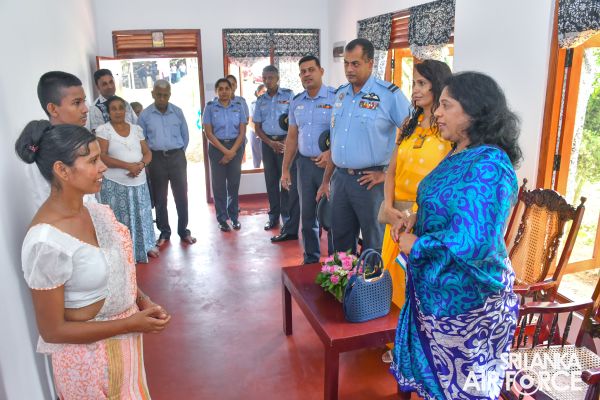 SLAF SEVA VANITHA UNIT CONDUCTS A HOUSE WARMING CEREMONY