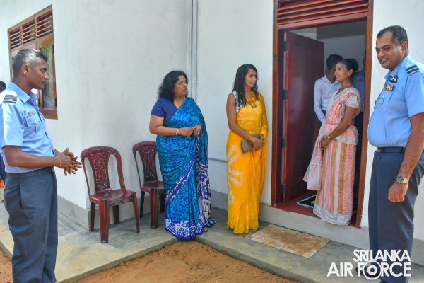 SLAF SEVA VANITHA UNIT CONDUCTS A HOUSE WARMING CEREMONY