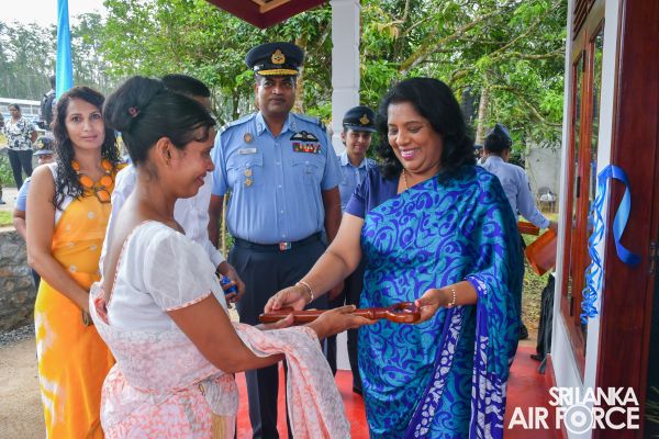 SLAF SEVA VANITHA UNIT CONDUCTS A HOUSE WARMING CEREMONY
