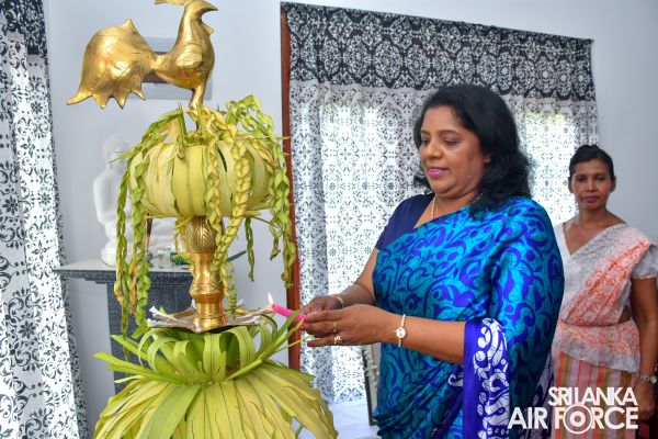SLAF SEVA VANITHA UNIT CONDUCTS A HOUSE WARMING CEREMONY