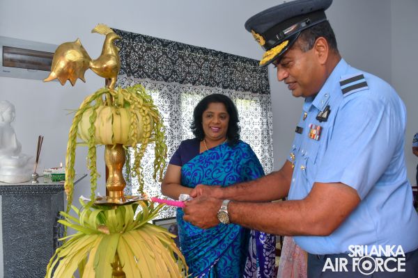 SLAF SEVA VANITHA UNIT CONDUCTS A HOUSE WARMING CEREMONY