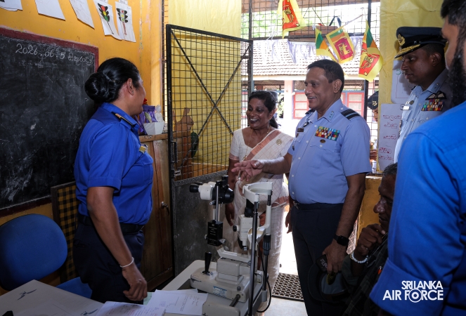 SLAF, SLCOMM AND SLAF SEVA VANITHA UNIT CONDUCT MEDICAL OUTREACH PROGRAMME IN ANURADHAPURA