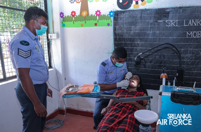 SLAF, SLCOMM AND SLAF SEVA VANITHA UNIT CONDUCT MEDICAL OUTREACH PROGRAMME IN ANURADHAPURA