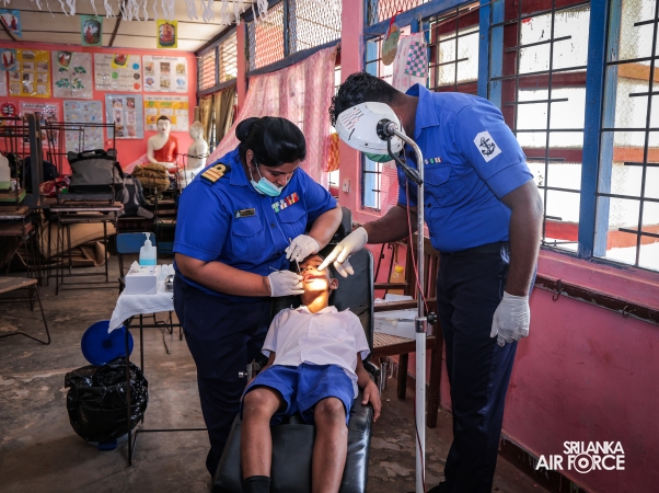 SLAF, SLCOMM AND SLAF SEVA VANITHA UNIT CONDUCT MEDICAL OUTREACH PROGRAMME IN ANURADHAPURA
