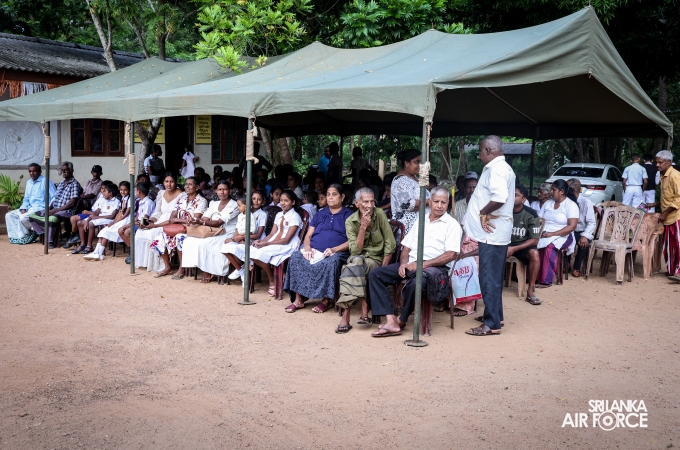 SLAF, SLCOMM AND SLAF SEVA VANITHA UNIT CONDUCT MEDICAL OUTREACH PROGRAMME IN ANURADHAPURA