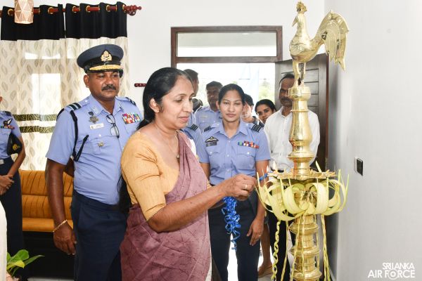SLAF SEVA VANITHA UNIT CONDUCTS A HOUSE WARMING CEREMONY