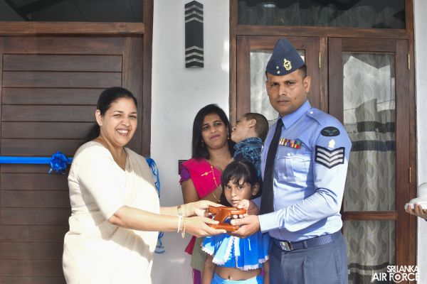 SLAF SEVA VANITHA UNIT CONDUCTS A HOUSE WARMING CEREMONY