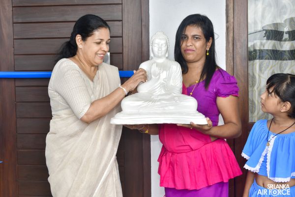 SLAF SEVA VANITHA UNIT CONDUCTS A HOUSE WARMING CEREMONY