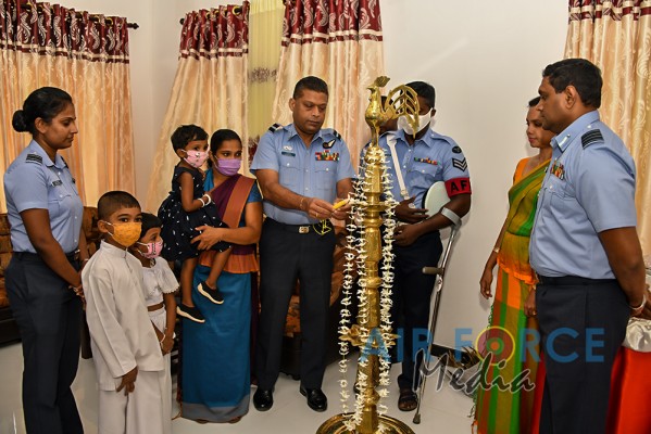 SLAF Seva Vanitha Unit Conducts a House Warming Ceremony at Ranna