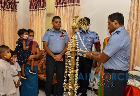 SLAF Seva Vanitha Unit Conducts a House Warming Ceremony at Ranna