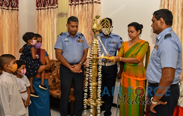 SLAF Seva Vanitha Unit Conducts a House Warming Ceremony at Ranna