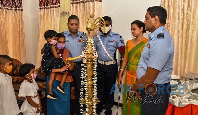 SLAF Seva Vanitha Unit Conducts a House Warming Ceremony at Ranna