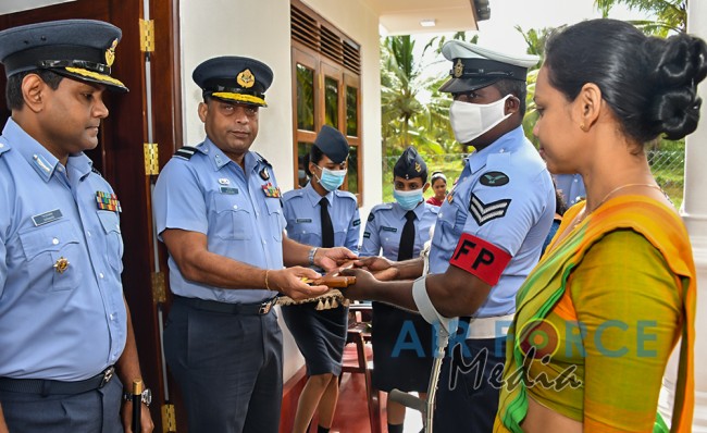 SLAF Seva Vanitha Unit Conducts a House Warming Ceremony at Ranna