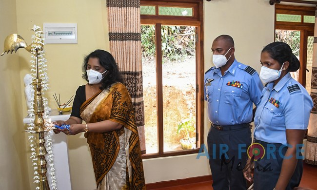 SLAF SEVA VANITHA UNIT CONDUCTS HOUSE WARMING CEREMONY