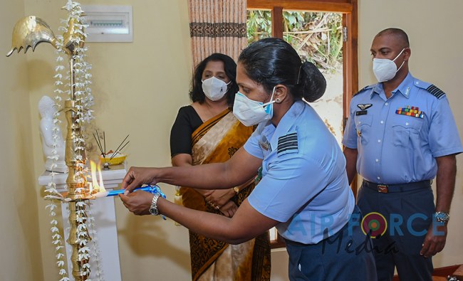 SLAF SEVA VANITHA UNIT CONDUCTS HOUSE WARMING CEREMONY