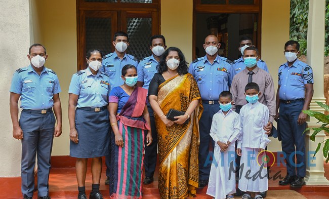 SLAF SEVA VANITHA UNIT CONDUCTS HOUSE WARMING CEREMONY