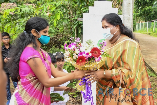 SLAF Seva Vanitha Unit Conducts a House Warming Ceremony at Mirigama