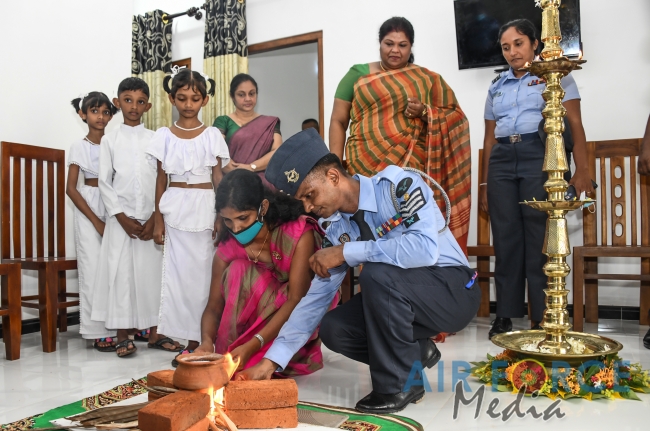 SLAF Seva Vanitha Unit Conducts a House Warming Ceremony at Mirigama
