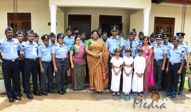 SLAF Seva Vanitha Unit Conducts a House Warming Ceremony at Mirigama