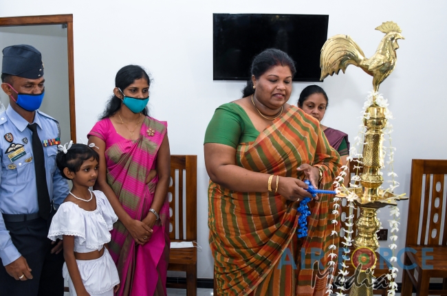 SLAF Seva Vanitha Unit Conducts a House Warming Ceremony at Mirigama